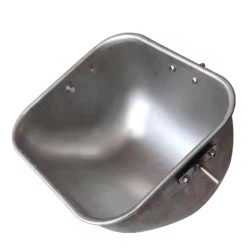 Pig feed trough