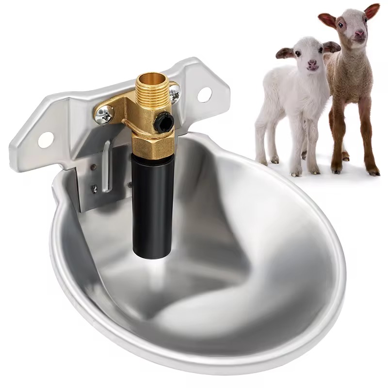 304 stainless steel sheep drinking bowl