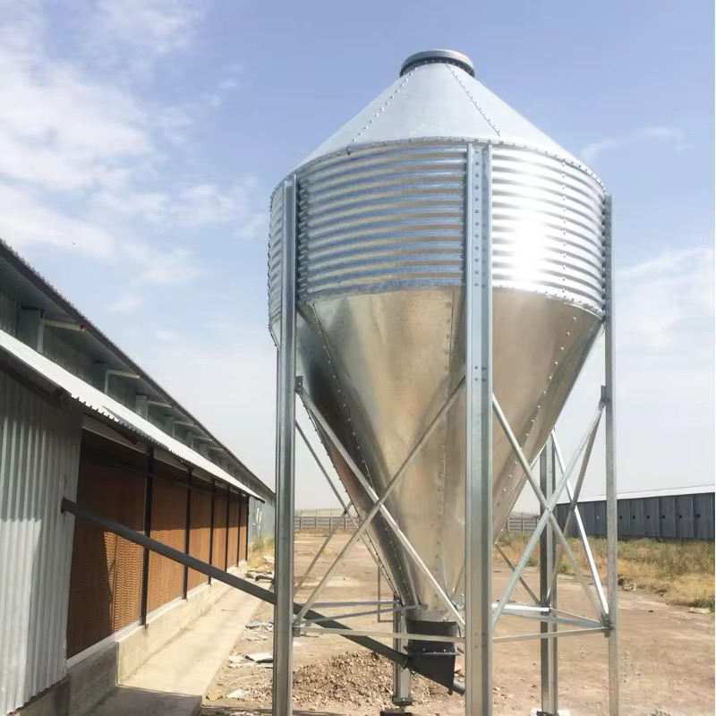Galvanized material tower