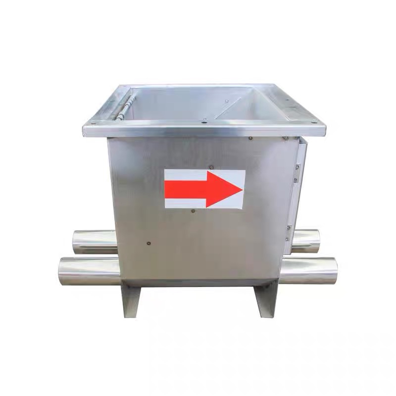 Material line vibrating hopper