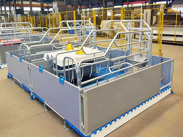 Ventajas de aplicación e instrucciones de instalación de la cama de parto de cerdas