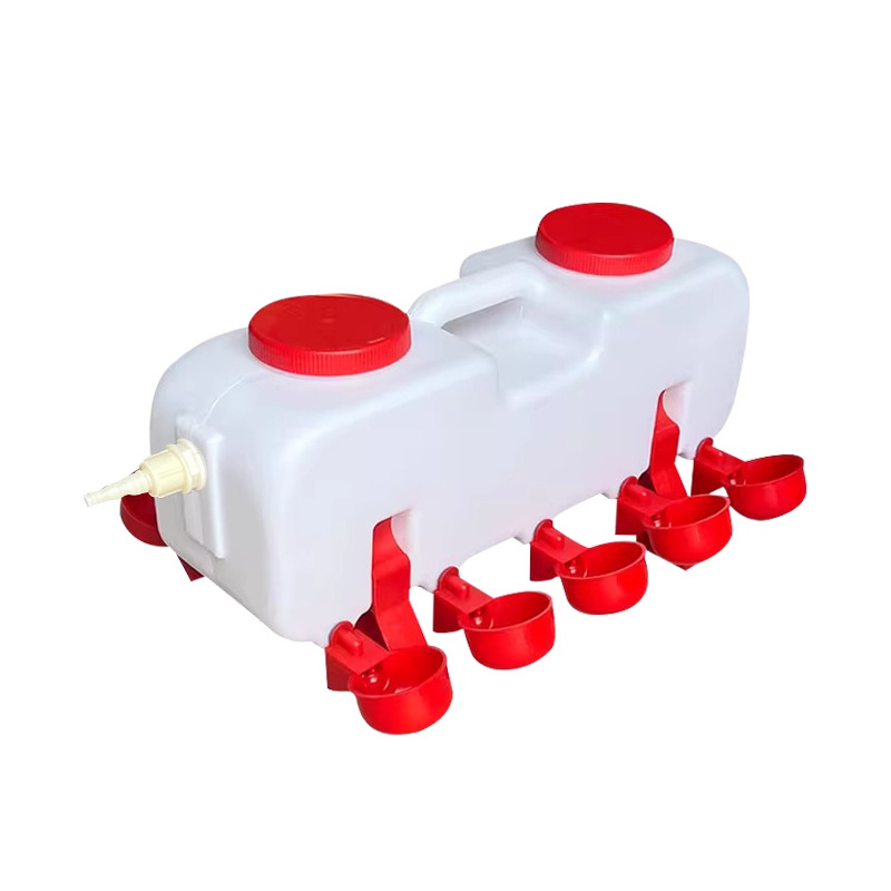 Automatic drinking bowl for chicken, duck, and goose