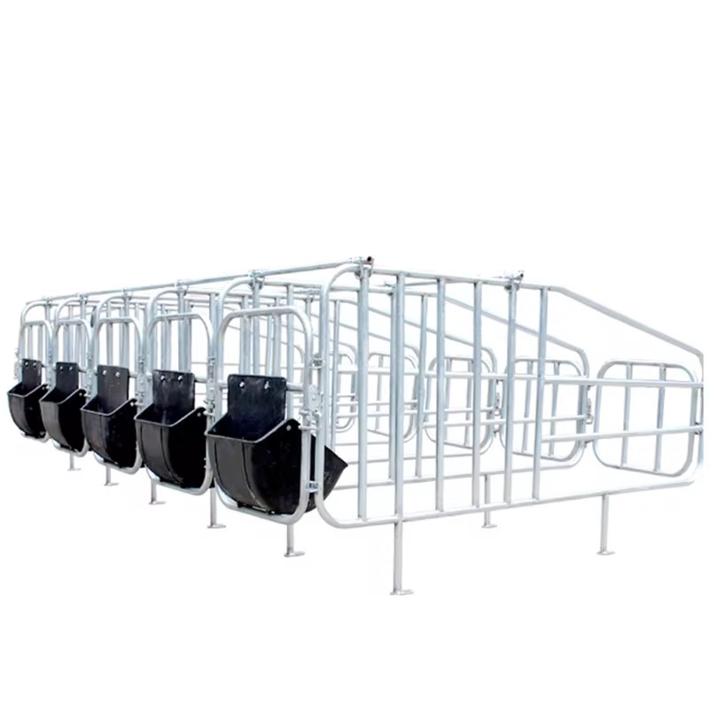 Pig positioning limit bar
